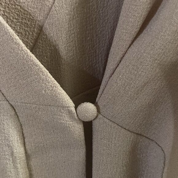 Like New Womens Mauve Blush Pink Midi Wrap Dress - Picture 6 of 9